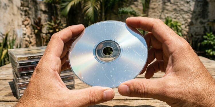O guia definitivo para transformar seus CDs antigos em peças de decoração incríveis