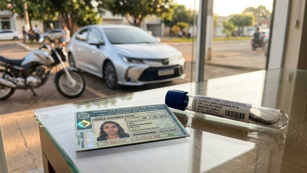 Motoristas de categorias A e B passam a enfrentar novo exame obrigatório na habilitação