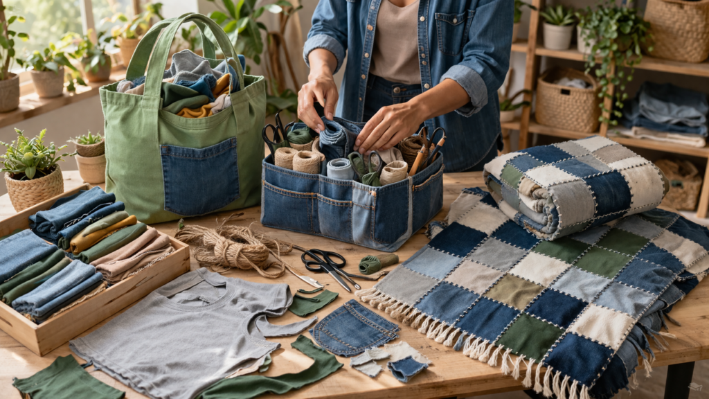 O melhor jeito de reaproveitar roupas velhas e economizar muito