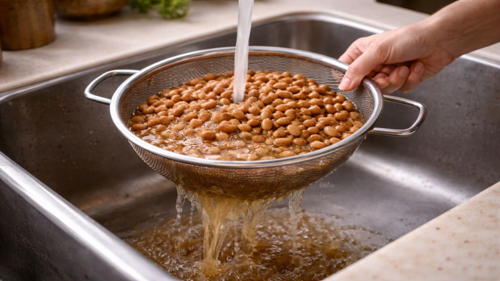 O erro ao deixar feijão de molho que afeta sua saúde