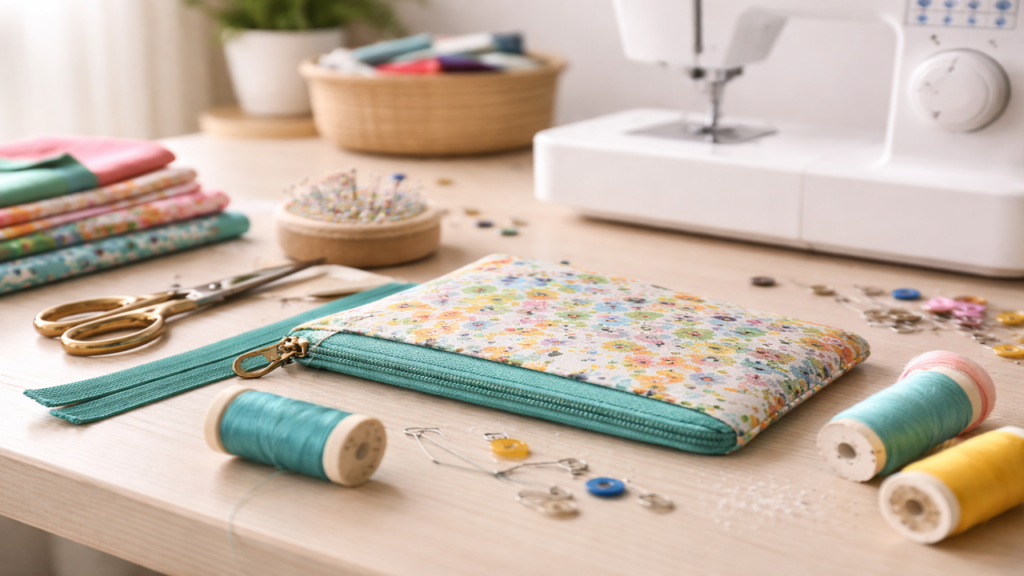 Como fazer carteira de tecido fácil em casa
