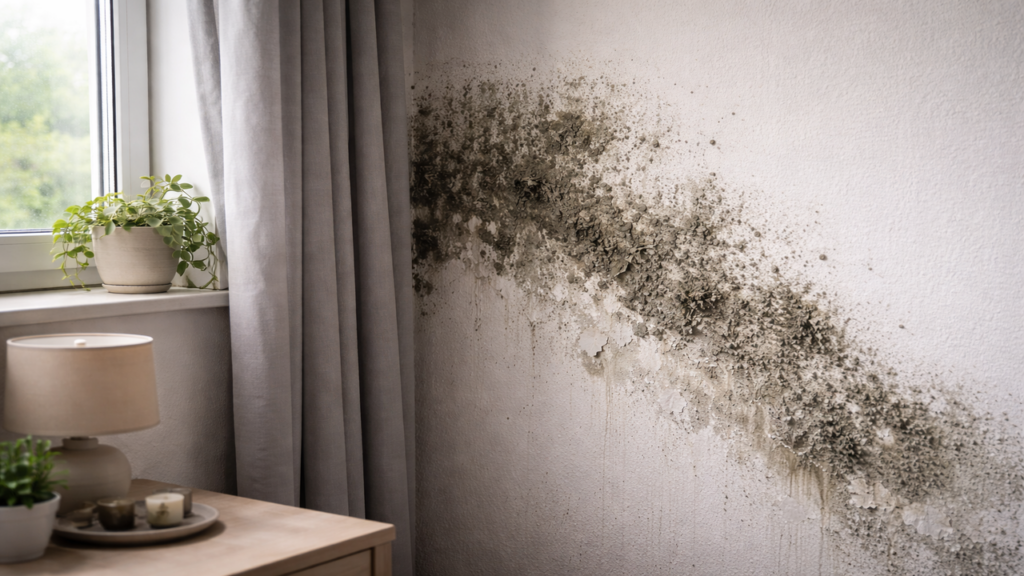Umidade e mofo nas paredes tem solução rápida e eficaz