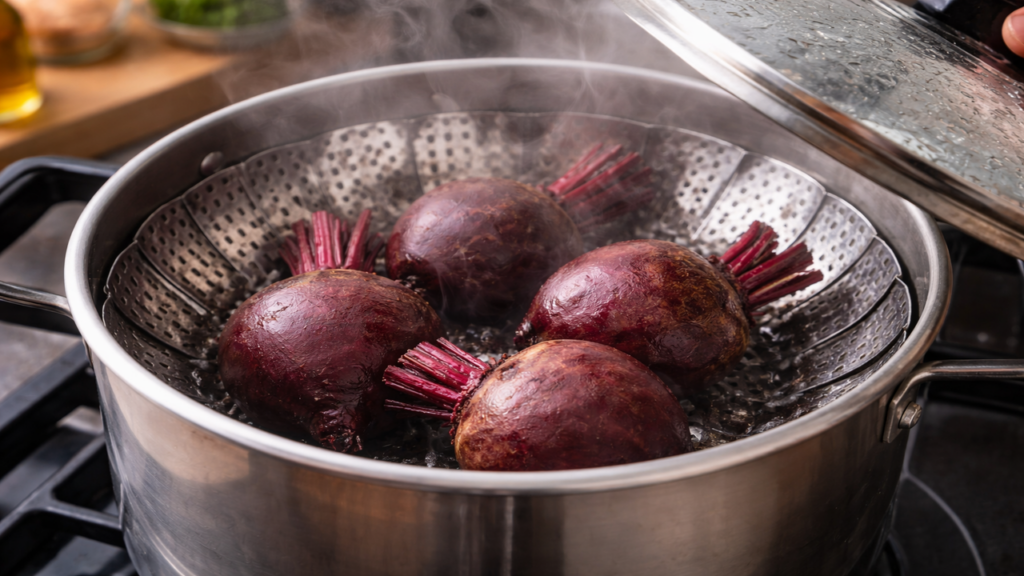 Como cozinhar beterraba sem perder nutrientes