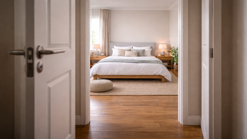 Os piores lugares para colocar a cama no quarto