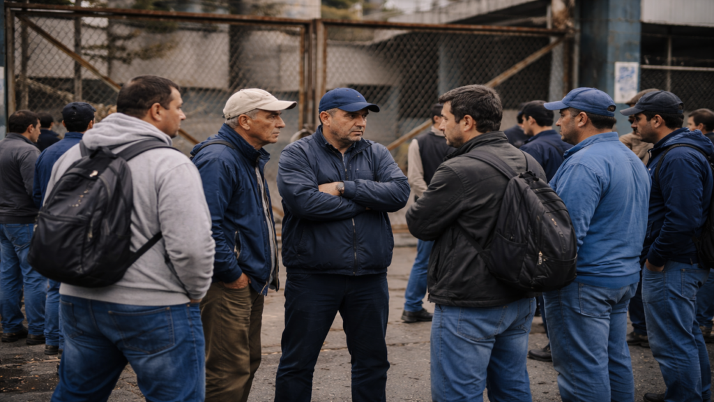 Uma fábrica histórica encerra atividades e gera revolta