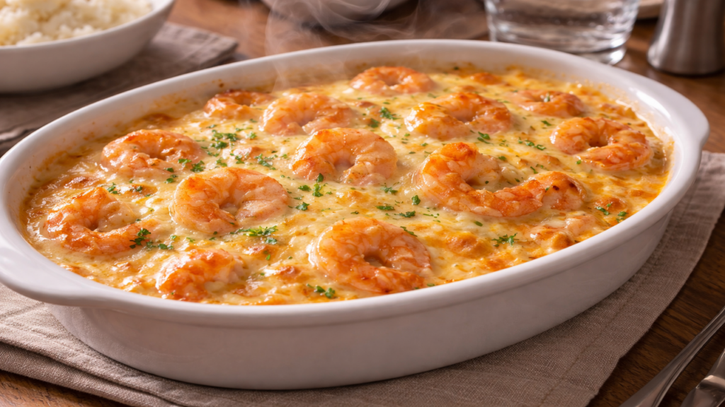 Fricassê de camarão cremoso fácil e irresistível