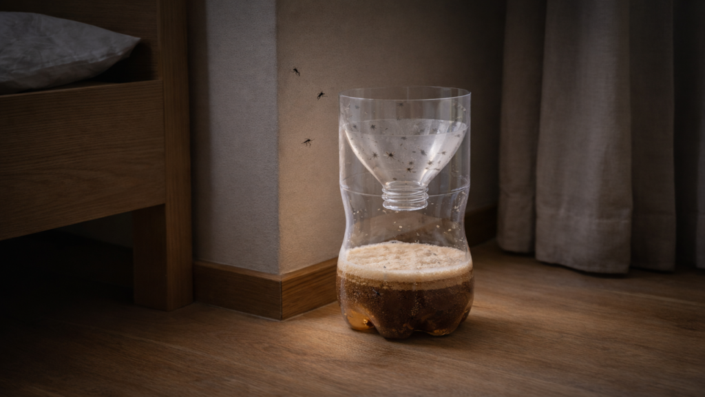 Armadilha caseira contra mosquitos funciona rápido e barato