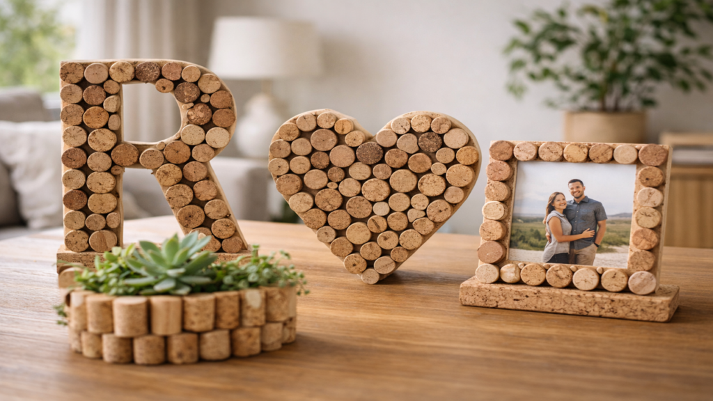 Essa ideia com rolhas está conquistando casas