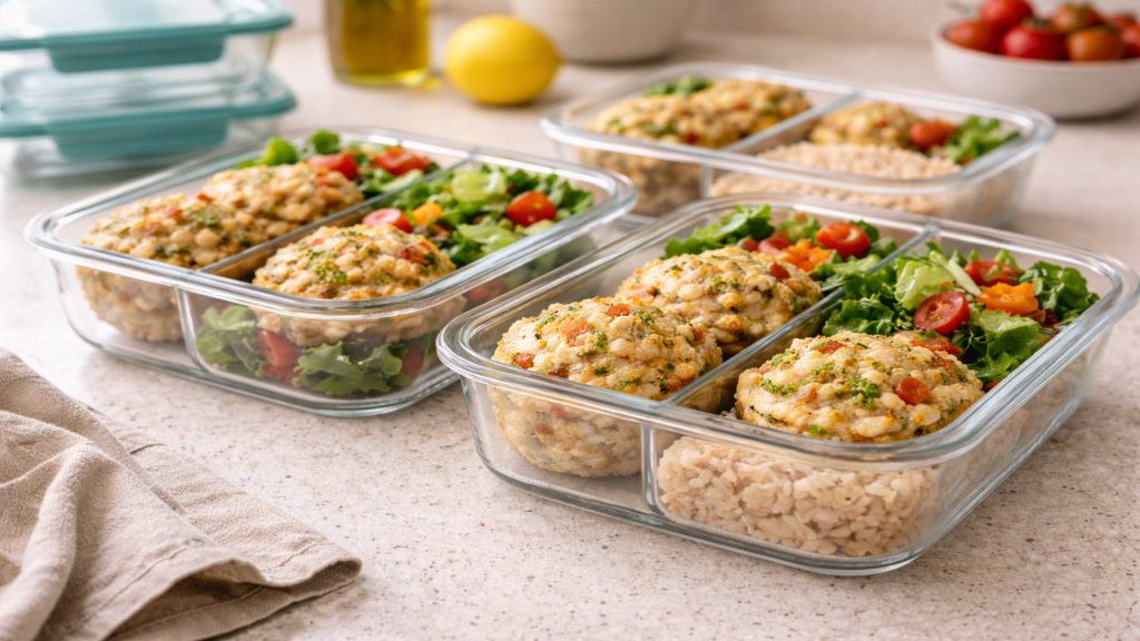 Muffin de frango com legumes é prático e saudável