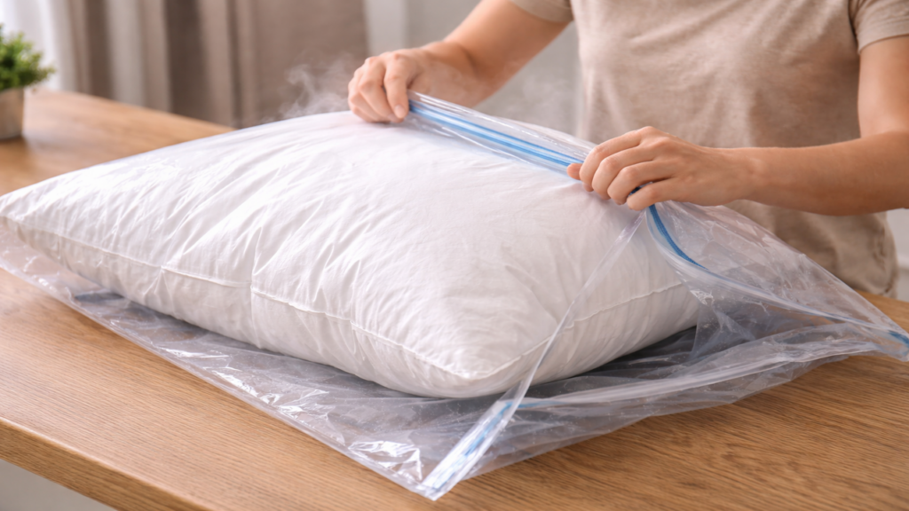 Almofada no freezer melhora o sono e reduz alergias