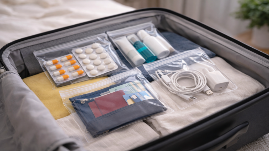 Quem guarda bolsinha zip usada está fazendo certo