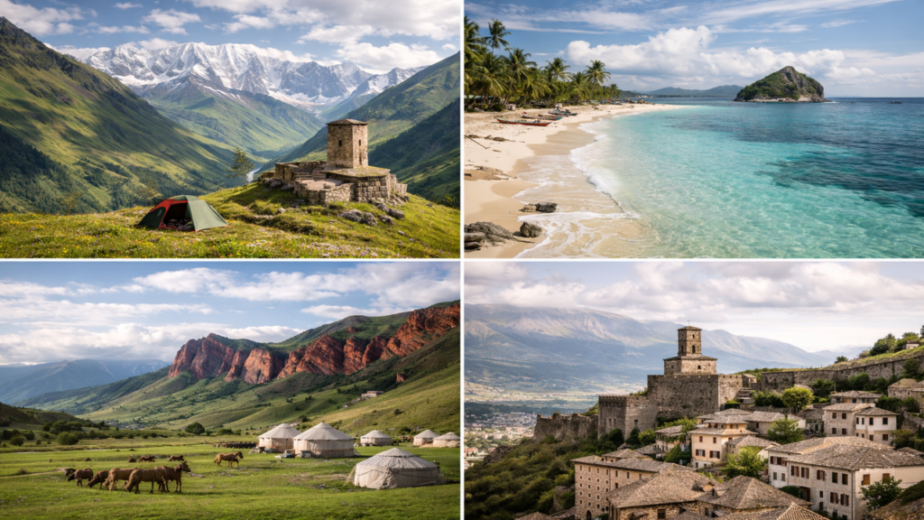 Destinos pouco explorados estão roubando a cena
