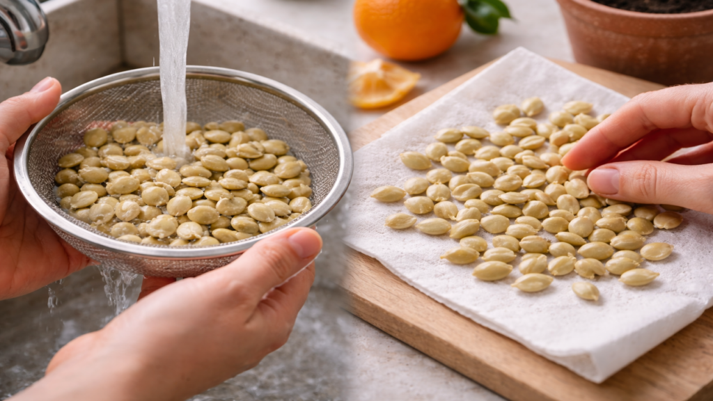 O melhor jeito de reaproveitar sementes de tangerina em casa