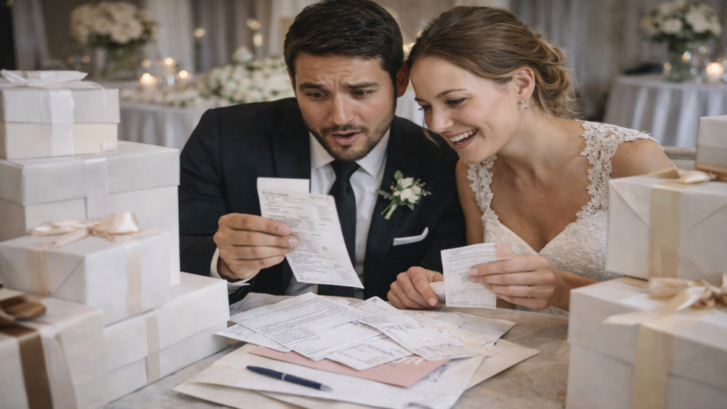 O alerta sobre presentes de casamento que pode gerar imposto