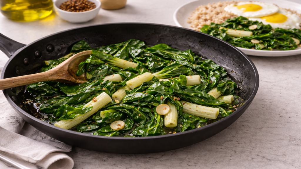 Acelga fica mais nutritiva com esse truque simples