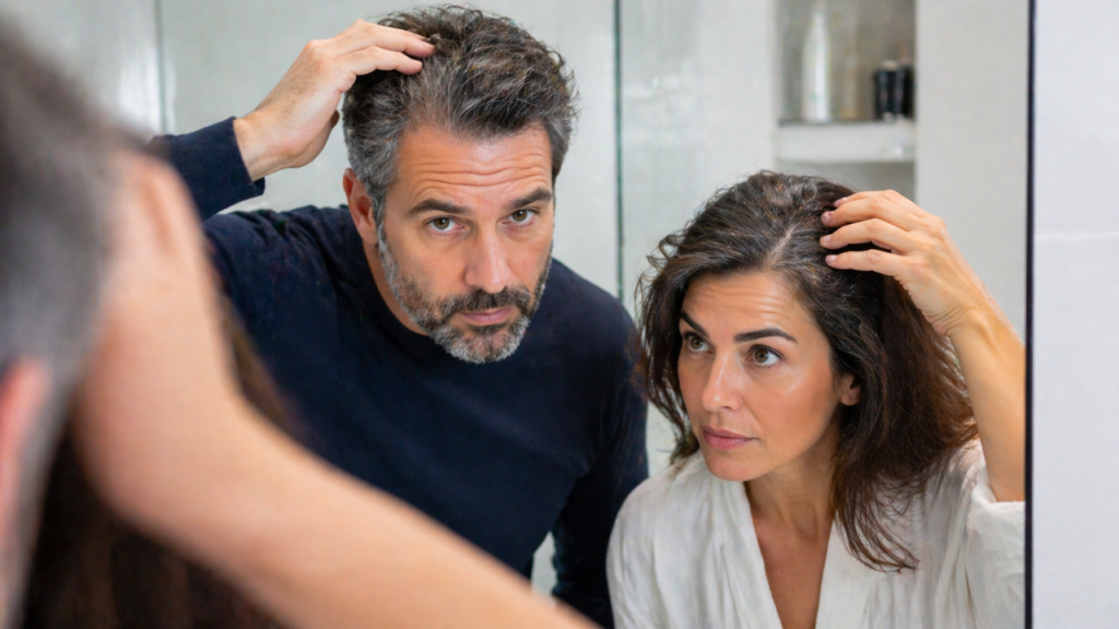 Cabelos brancos podem ter volta