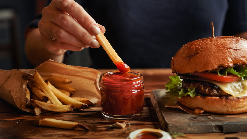 Ketchup caseiro é a melhor receita para lanches incríveis