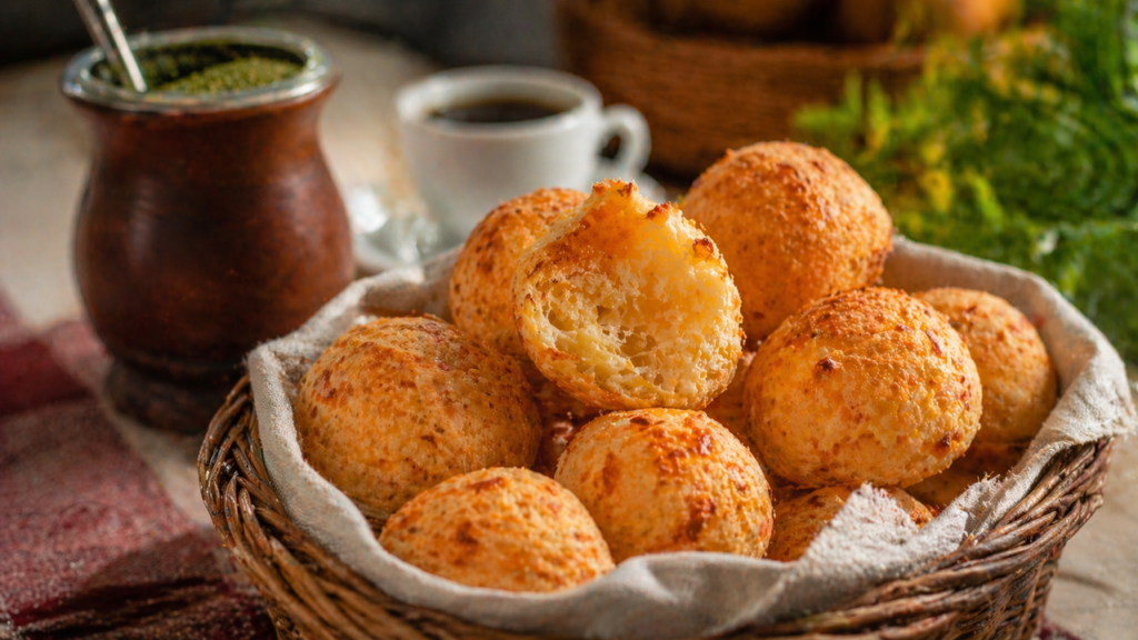 Biscoitos de queijo são a melhor opção para café da tarde