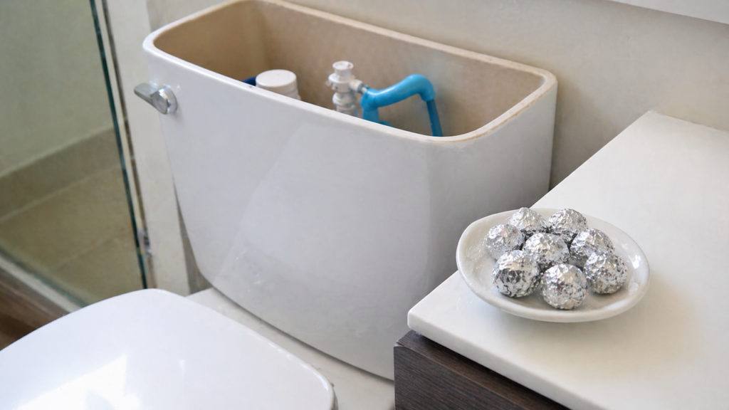Quem testou bolinhas no vaso ficou curioso com o resultado