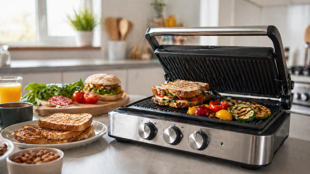 Chapa grill 6 em 1 é a melhor substituta da torradeira