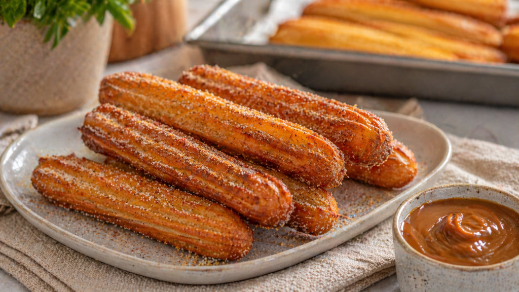 Ninguém acredita nesses churros sem fritura
