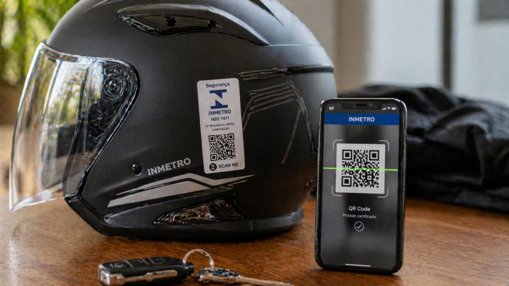 Mudança no capacete pode render multa pesada