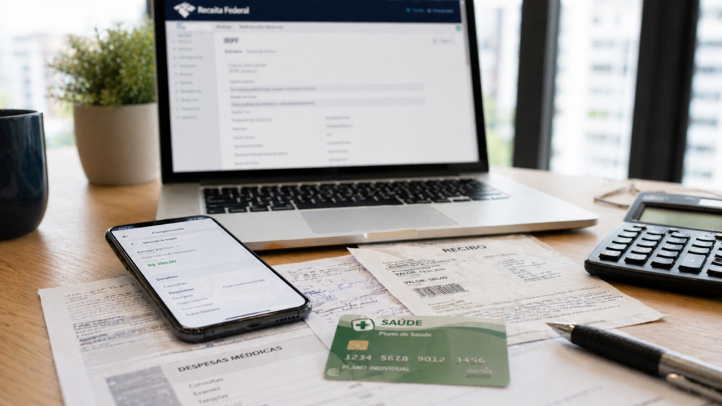 IR 2026 muda despesas médicas com cartão saúde