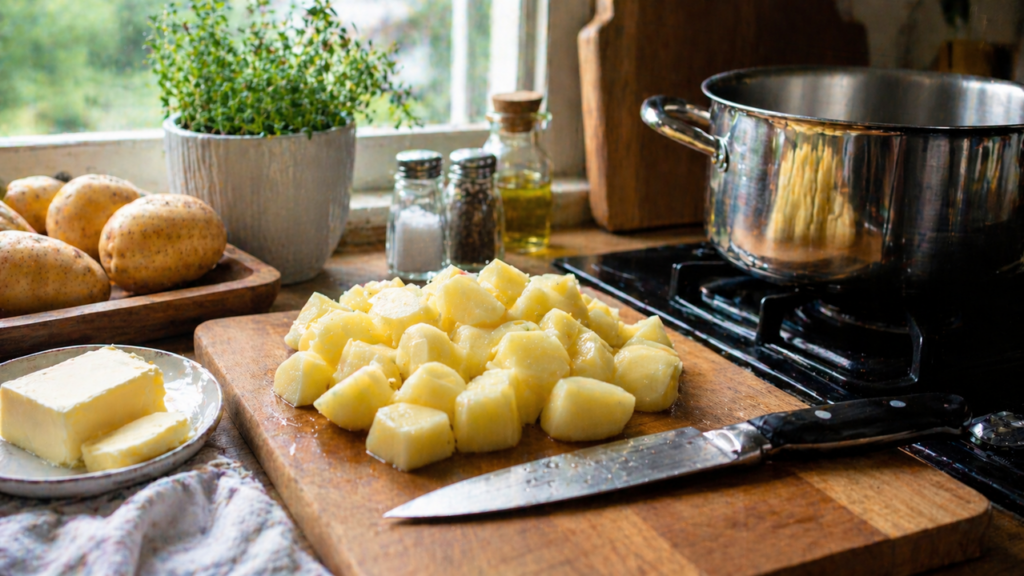 Batata cozida fica melhor com esse truque simples