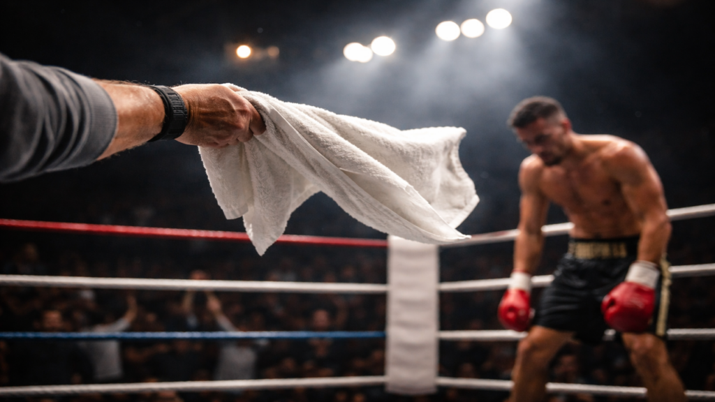 O verdadeiro significado de jogar a toalha vai surpreender você