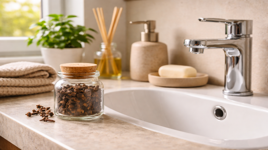 Cravo-da-índia no banheiro elimina odores fácil