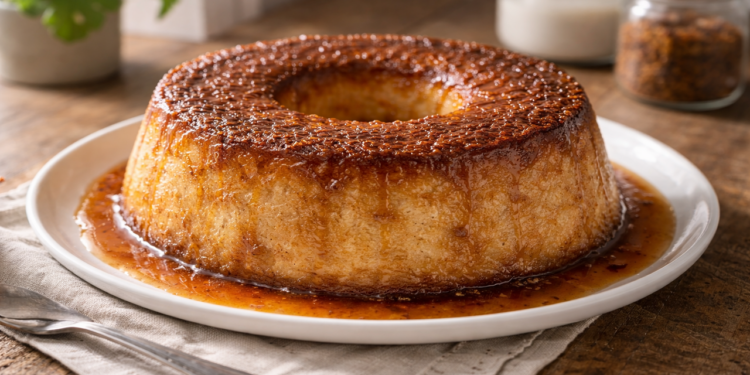 Essa receita de pudim de pão é puro sabor de infância
