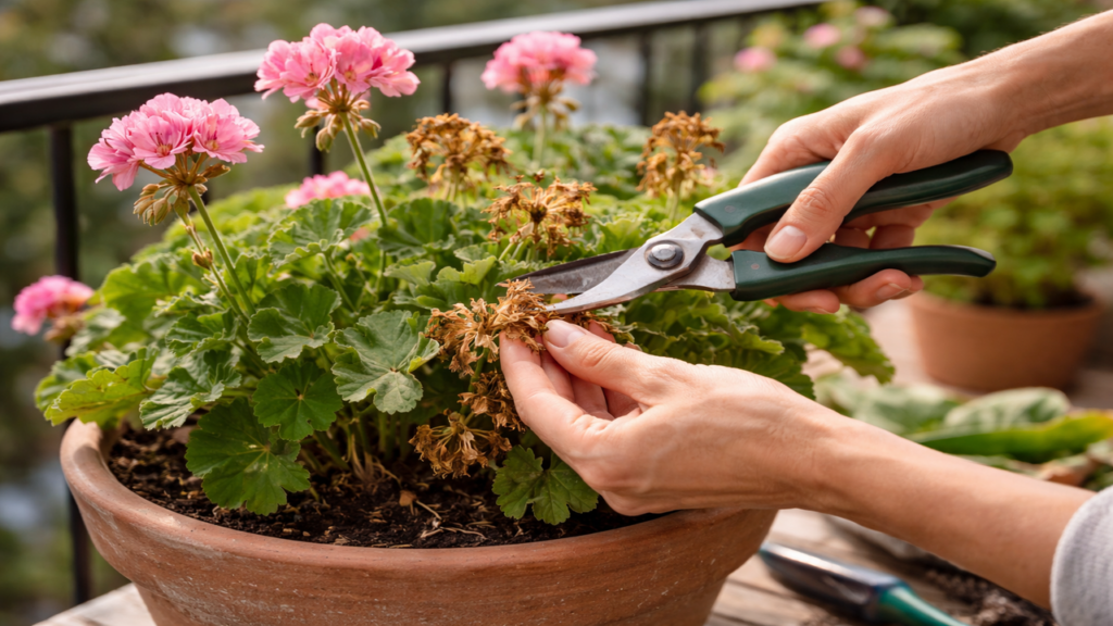 Como cuidar de gerânios e manter flores o ano todo