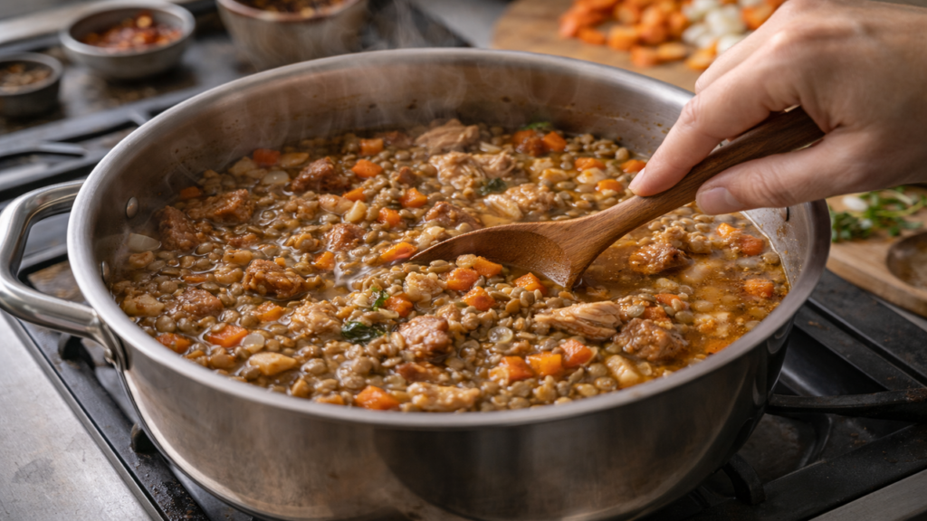 Essa receita de lentilha pode transformar seu jantar