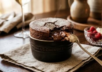 Suflê de chocolate perfeito em casa: o passo a passo com truques simples para acertar o crescimento e a cremosidade