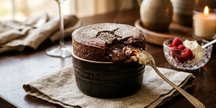 Suflê de chocolate perfeito em casa: o passo a passo com truques simples para acertar o crescimento e a cremosidade