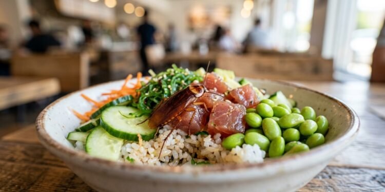 Restaurante é condenado a pagar indenização a cliente que encontrou barata em sua comida, justiça diz que perícia não era necessária