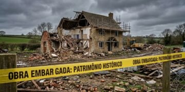 Mulher demoliu uma casa histórica de 300 anos sem autorização: a câmara municipal exigiu que ela a reconstruísse e não descartou sanções