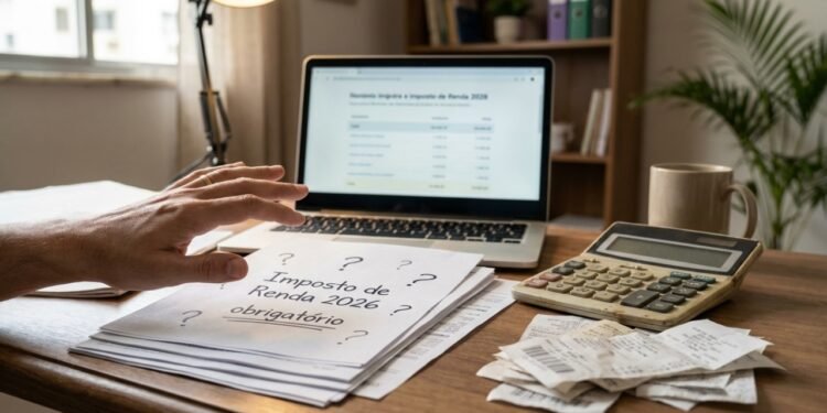 Atraso no Imposto de Renda em 2026 pode gerar multa e travar o CPF de quem tem bens acima de R$ 800 mil