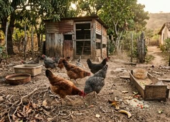 Como sua avó criava galinha caipira sem ração e tinha aves mais fortes no quintal