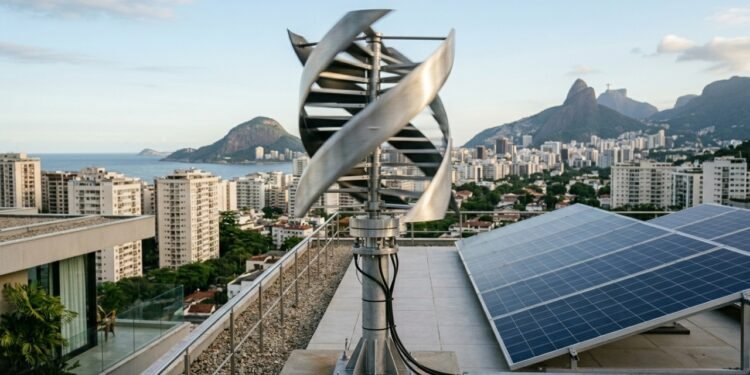A turbina de Arquimedes funciona mesmo e promete energia urbana com menos ruído no telhado hoje