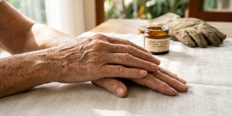 O que realmente envelhece as mãos e como cuidar melhor da pele fina e marcada