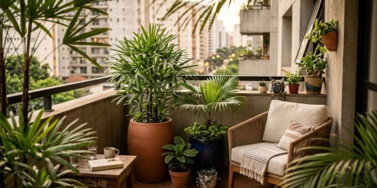 7 palmeiras para pequenos espaços que trazem beleza, leveza e proporção ao ambiente