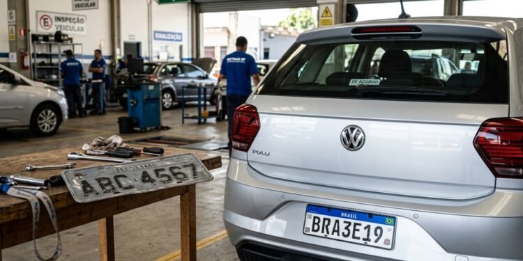 Motoristas devem realizar troca de placa nessas 4 situações para evitar multa de R$ 293