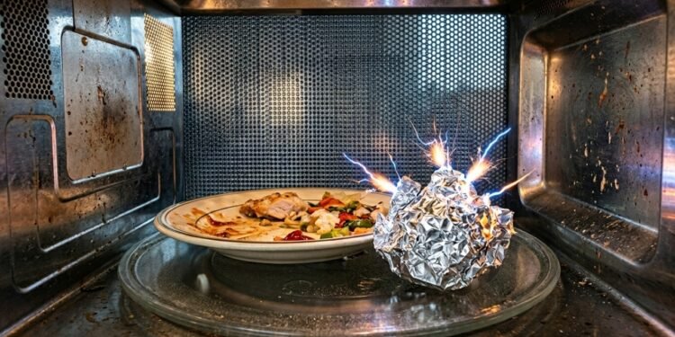 Não coloque metal no micro-ondas e entenda o que realmente pode acontecer