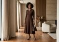 7 looks em marrom chocolate elegante que deixam mulheres 50+ mais refinadas e atuais