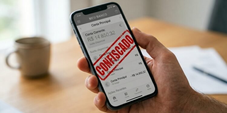 Esse governo confirma que irá confiscar todas as contas bancárias e bens listados pelas autoridades fiscais