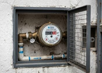 Nova lei em vigor agora exige que o relógio da água fique dentro de casa e prevê multa de R$ 20 mil por descumprimento