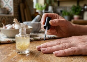 O truque com dois ingrediente da cozinha que pode fortalecer unhas fracas rapidamente