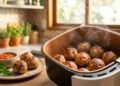 Faça almôndegas na air fryer em poucos minutos com um passo a passo simples