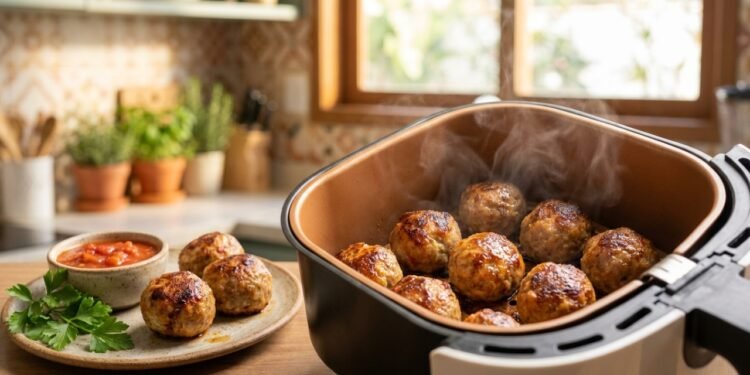 Faça almôndegas na air fryer em poucos minutos com um passo a passo simples